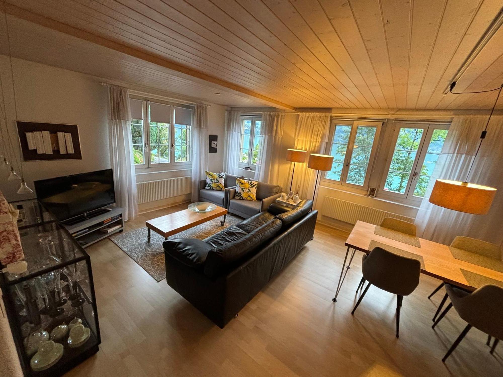 Lake Park Apartment Интерлакен Экстерьер фото